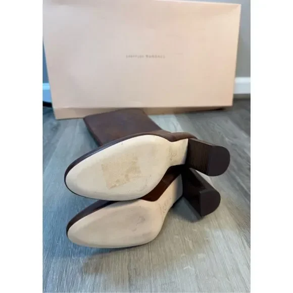 Loeffler Randall Goldy Espresso Tall Boot Size 8.5 $695 - Picture 9 of 13